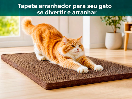 Tapete Arranhável para Gatos