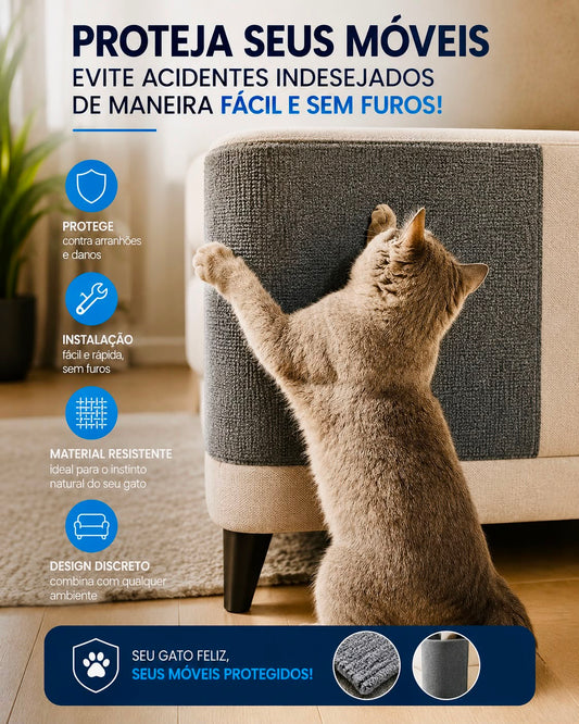 Carpete Adesivo Anti-Arranhão